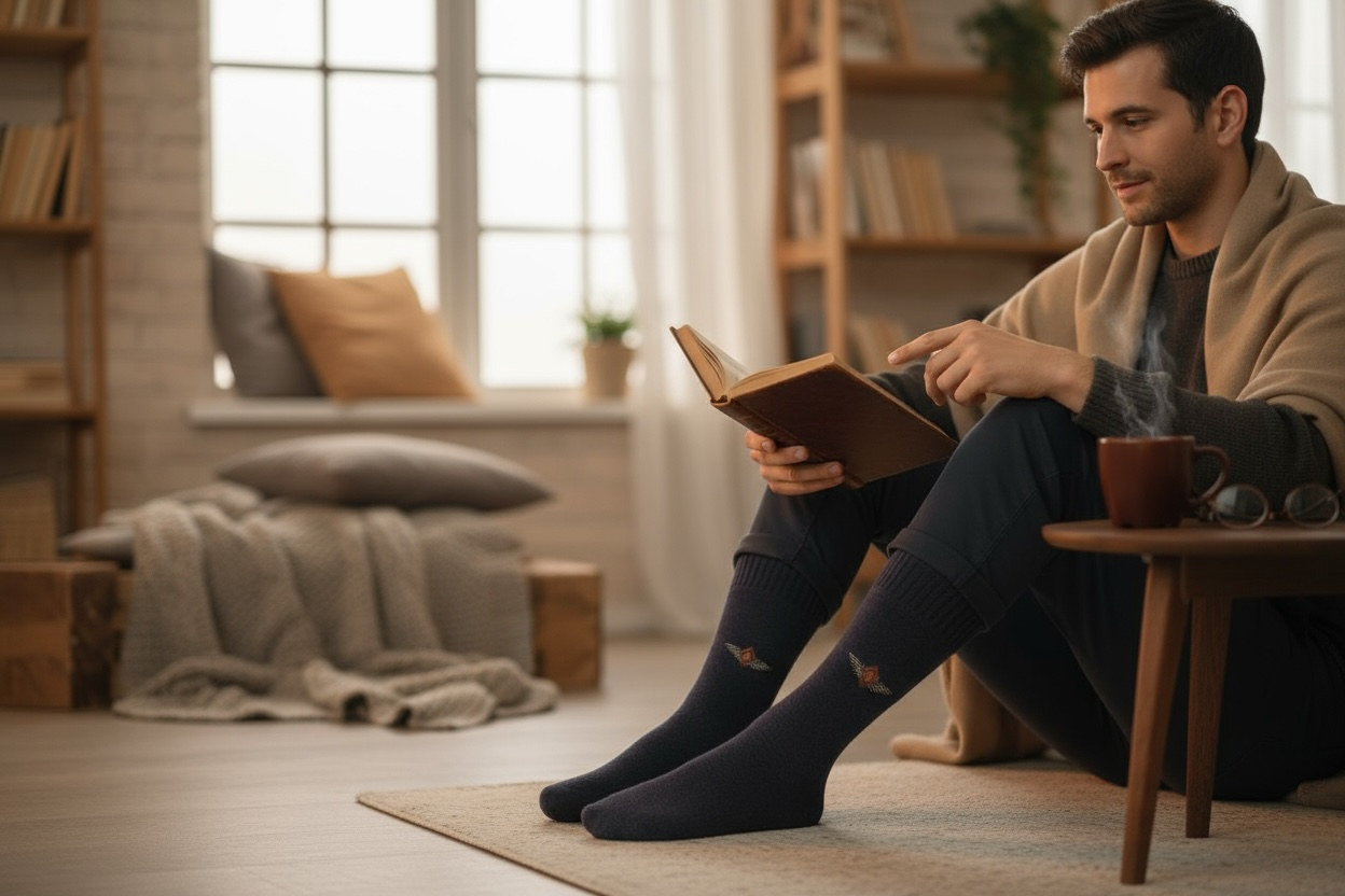 Erkek Havlu Soket Çorap Koleksiyonu | Kalın Pamuklu, Yumuşak ve Sıcak Tutan Çoraplar